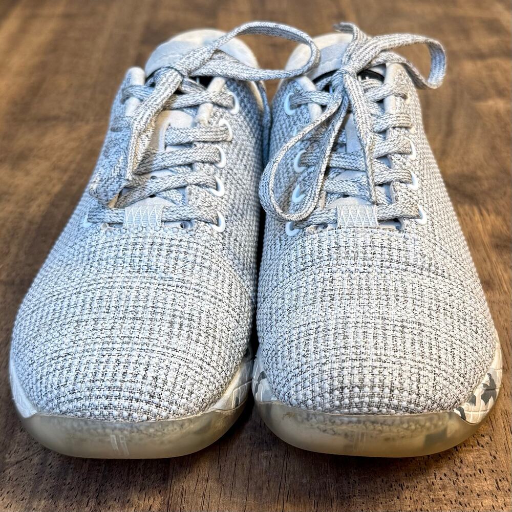 NOBULL Outwork Trainer CrossFit Gym Shoe Sneaker Textured Gray Women US 8 EU 39 - Picture 2 of 10